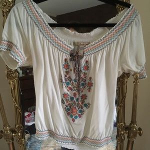 American Rag Size S. Peasant/boho shirt